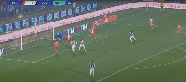 Monza - Juve goal Gatti